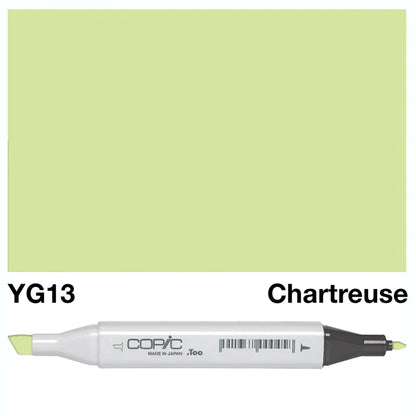 COPIC Classic Dual-Sided Artist Markers - YG13 - Chartreuse by Copic - K. A. Artist Shop
