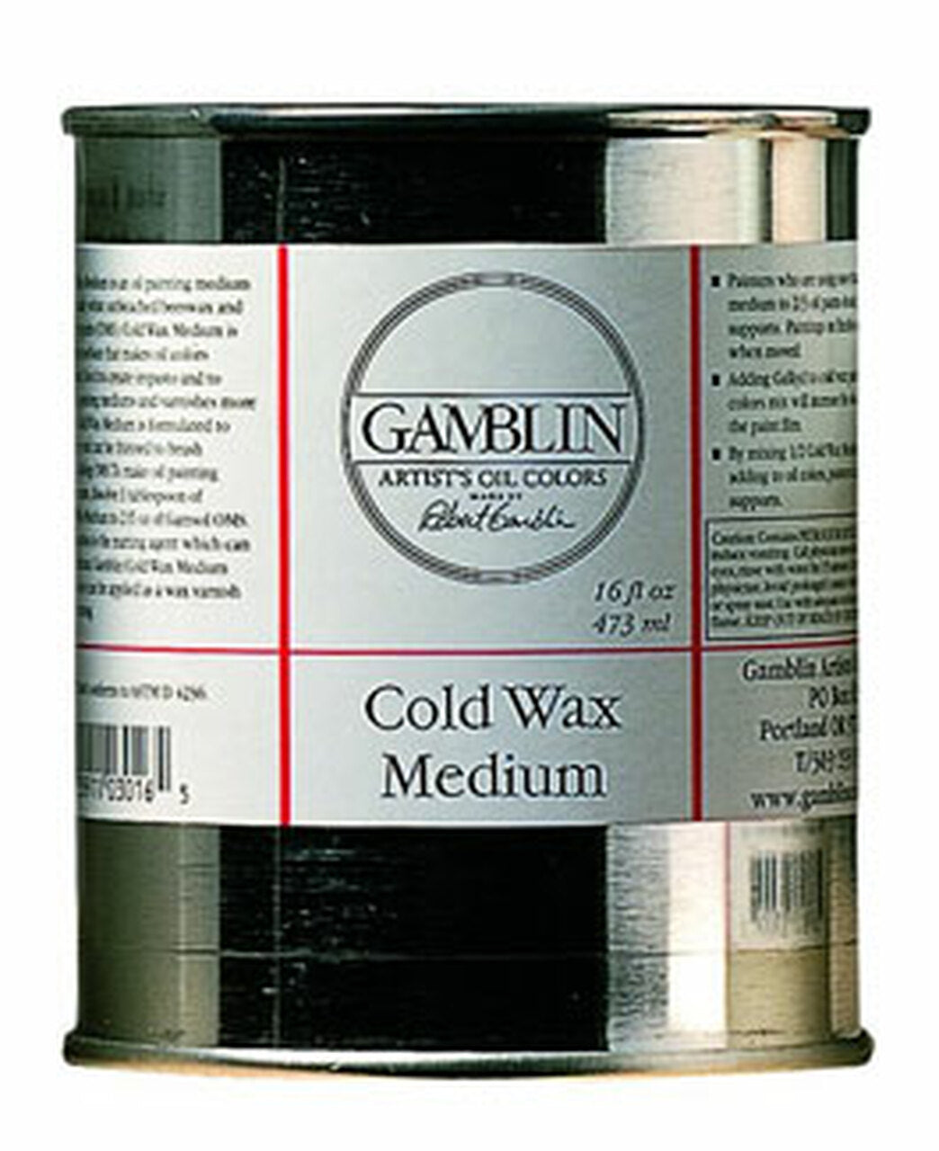Gamblin Cold Wax Medium - 16 ounces by Gamblin - K. A. Artist Shop