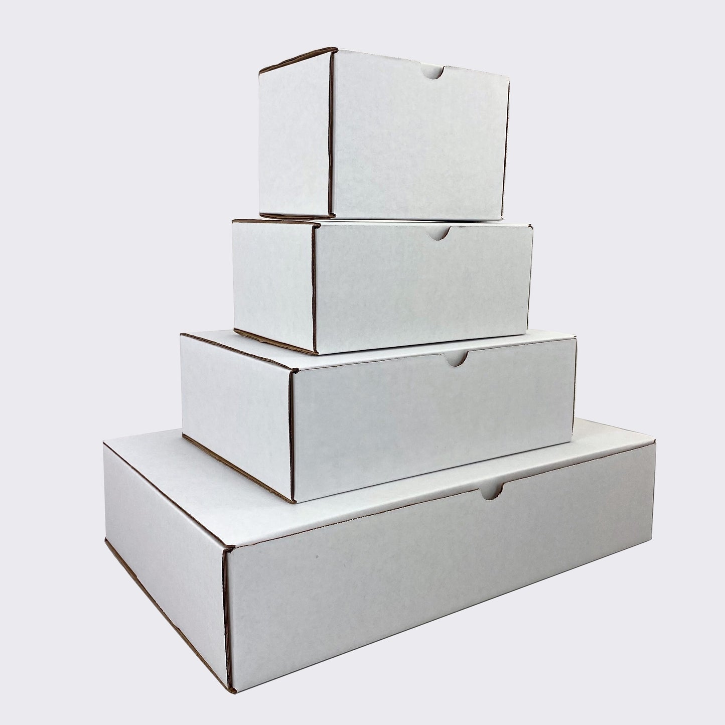 White Cardboard Shipping Boxes - Small / Medium - by ULINE - K. A. Artist Shop