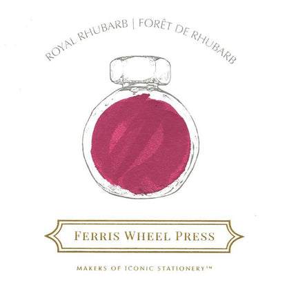 Ferris Wheel Press Fountain Pen Ink - 38ml - Royal Rhubarb by Ferris Wheel Press - K. A. Artist Shop