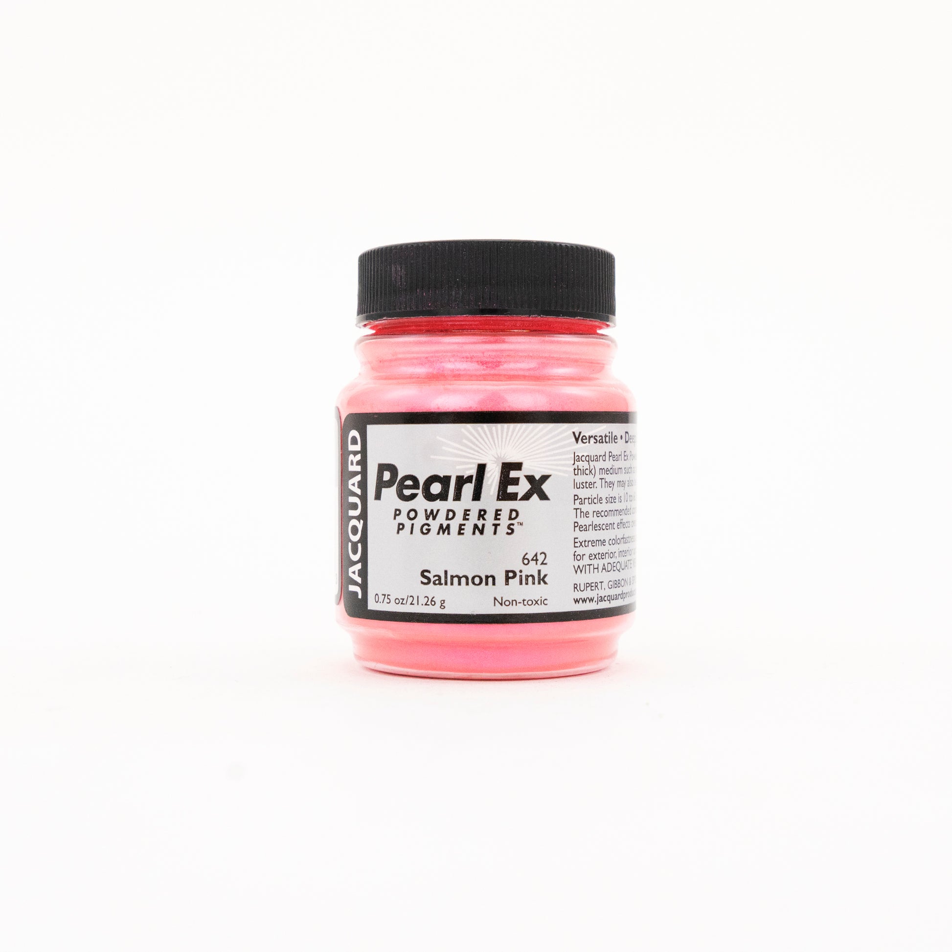 Jacquard PearlEx Powdered Pigments - 0.75 oz jars - Salmon Pink by Jacquard - K. A. Artist Shop