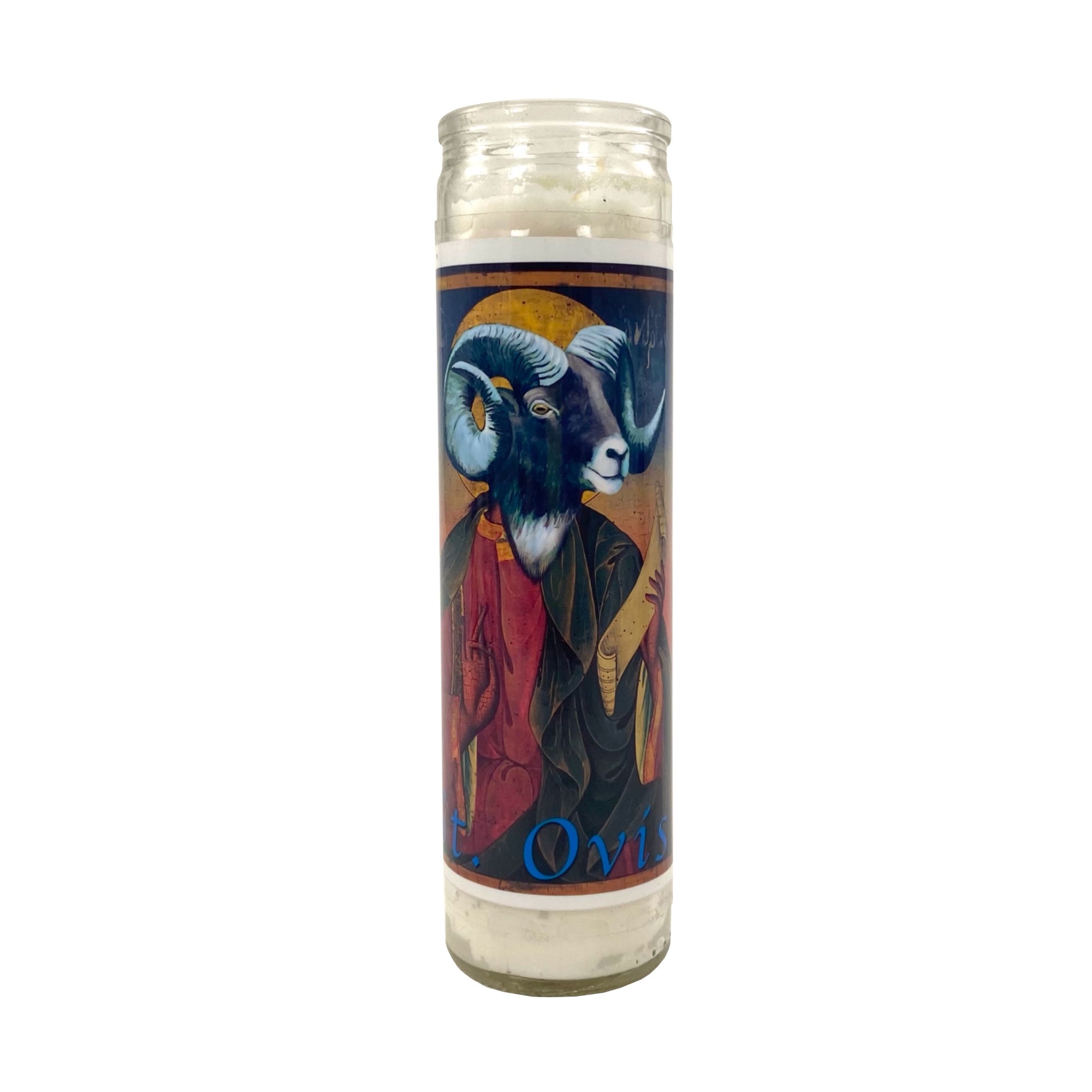 Animal Spirits Prayer Candles by Will Eskridge - Ovis by Will Eskridge - K. A. Artist Shop