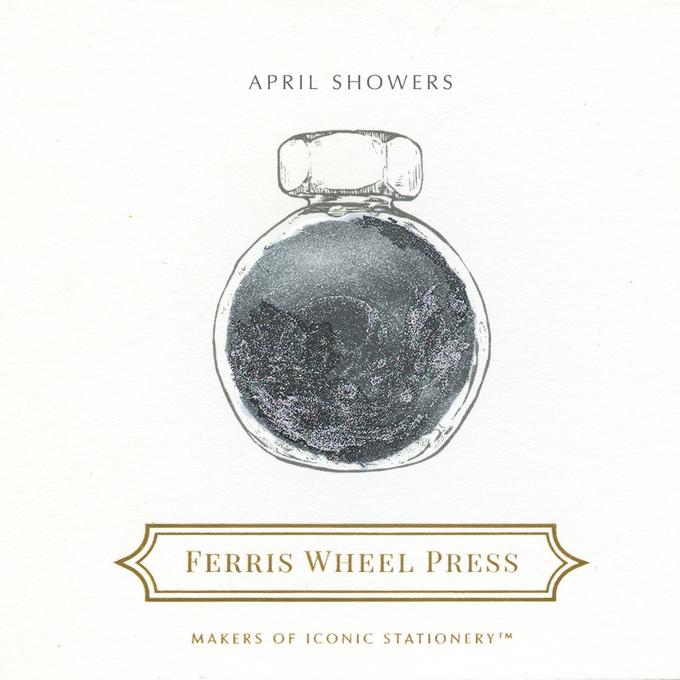 Ferris Wheel Press Fountain Pen Ink - 38ml - April Showers by Ferris Wheel Press - K. A. Artist Shop