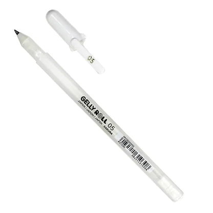 Sakura Gelly Roll Pen - White - Fine Point (05) by Sakura - K. A. Artist Shop