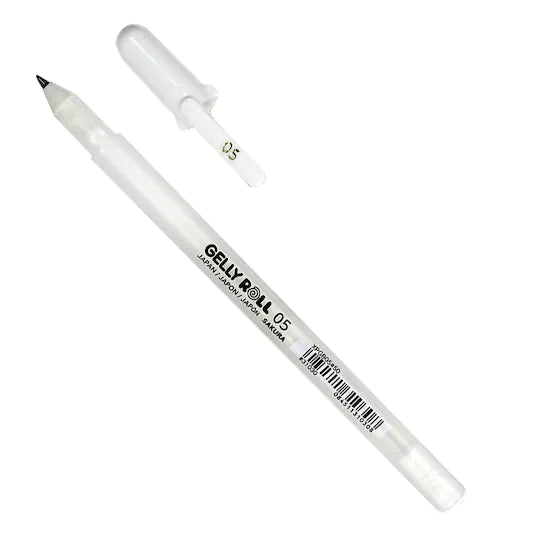 Gel Pens in Pens  White 