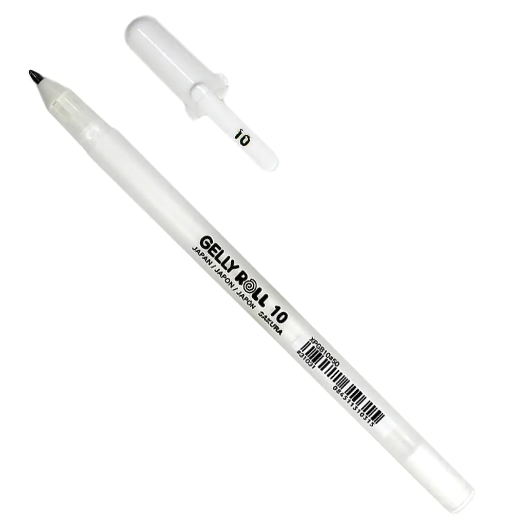 Sakura Gelly Roll Pen - White - Bold Point (10) by Sakura - K. A. Artist Shop