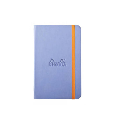 Rhodia Rhodiarama Hardcover Webnotebook - 3.5 x 5.5 inches - Iris / - Blank Paper by Rhodia - K. A. Artist Shop