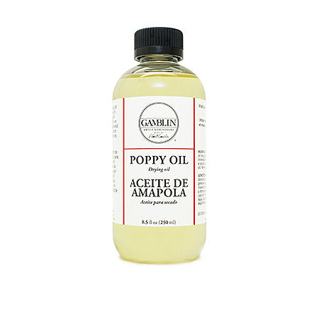 Gamblin Poppy Oil - 8 oz. - by Gamblin - K. A. Artist Shop