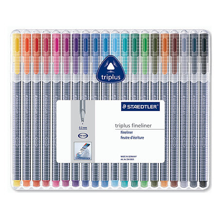 Juegos de rotuladores finos Staedtler Triplus