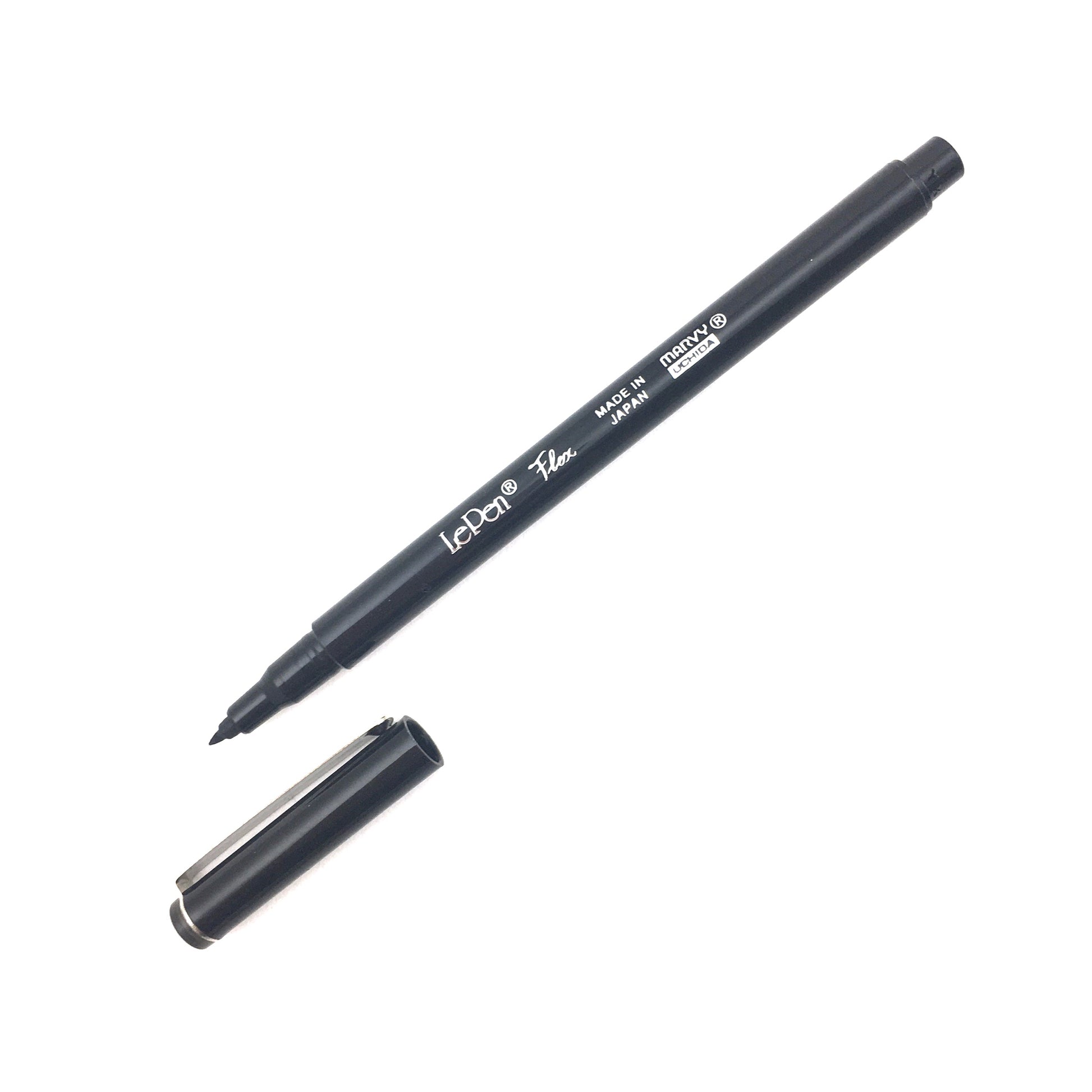 Le Pen Flex Pens - Black by Marvy Uchida - K. A. Artist Shop