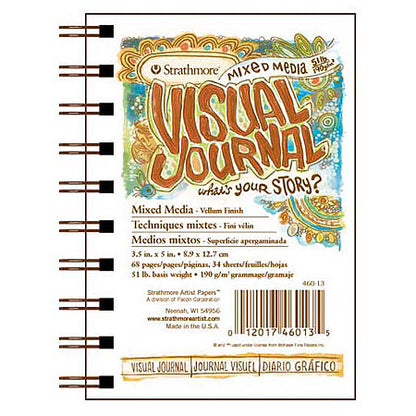 Strathmore Visual Journal - 9 x 12 inches - Mixed Media by Strathmore - K. A. Artist Shop