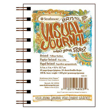 Strathmore Visual Journal - 9 x 12 inches - Bristol - Smooth by Strathmore - K. A. Artist Shop