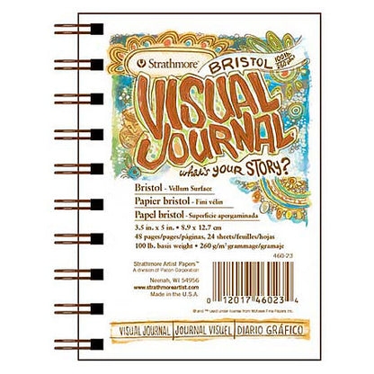 Set of 3 marker Journals with 210gsm/90lbs smooth Bristol Paper, TN In –