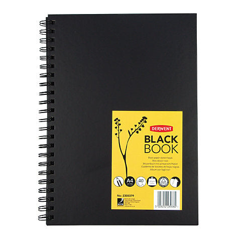 Derwent Black Book Sketchbook - by Derwent - K. A. Artist Shop