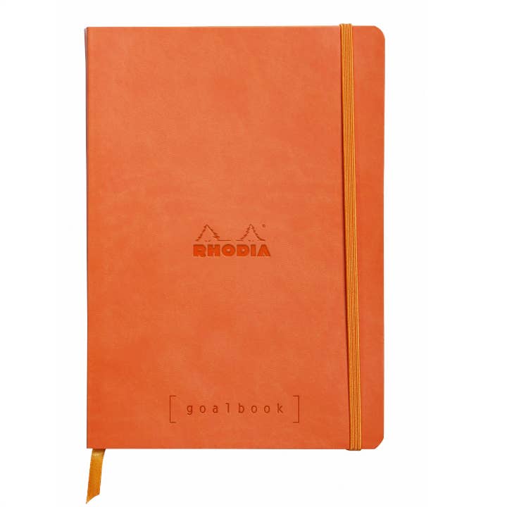 Rhodia Goalbook Dot Journal - 6 x 8 inches - Soft Cover - Tangerine by Rhodia - K. A. Artist Shop