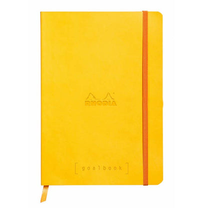 Rhodia Goalbook Dot Journal - 6 x 8 inches - Soft Cover - Yellow by Rhodia - K. A. Artist Shop