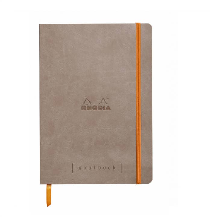 Rhodia Goalbook Dot Journal - 6 x 8 inches - Soft Cover - Taupe by Rhodia - K. A. Artist Shop