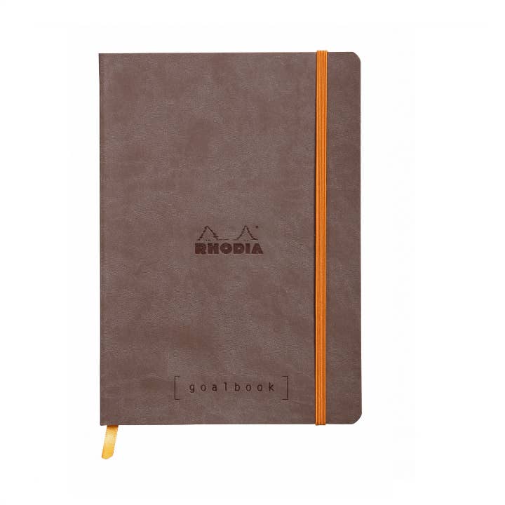 Rhodia Goalbook Dot Journal - 6 x 8 inches - Soft Cover - Chocolate by Rhodia - K. A. Artist Shop