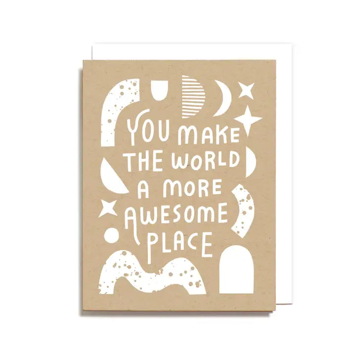 Carte « Awesome Place » par Worthwhile Paper