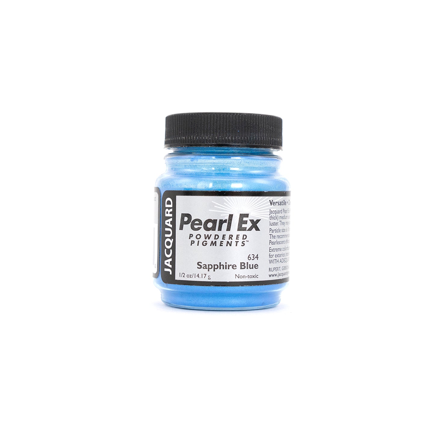 Jacquard PearlEx Powdered Pigments - 0.75 oz jars - Sapphire Blue by Jacquard - K. A. Artist Shop