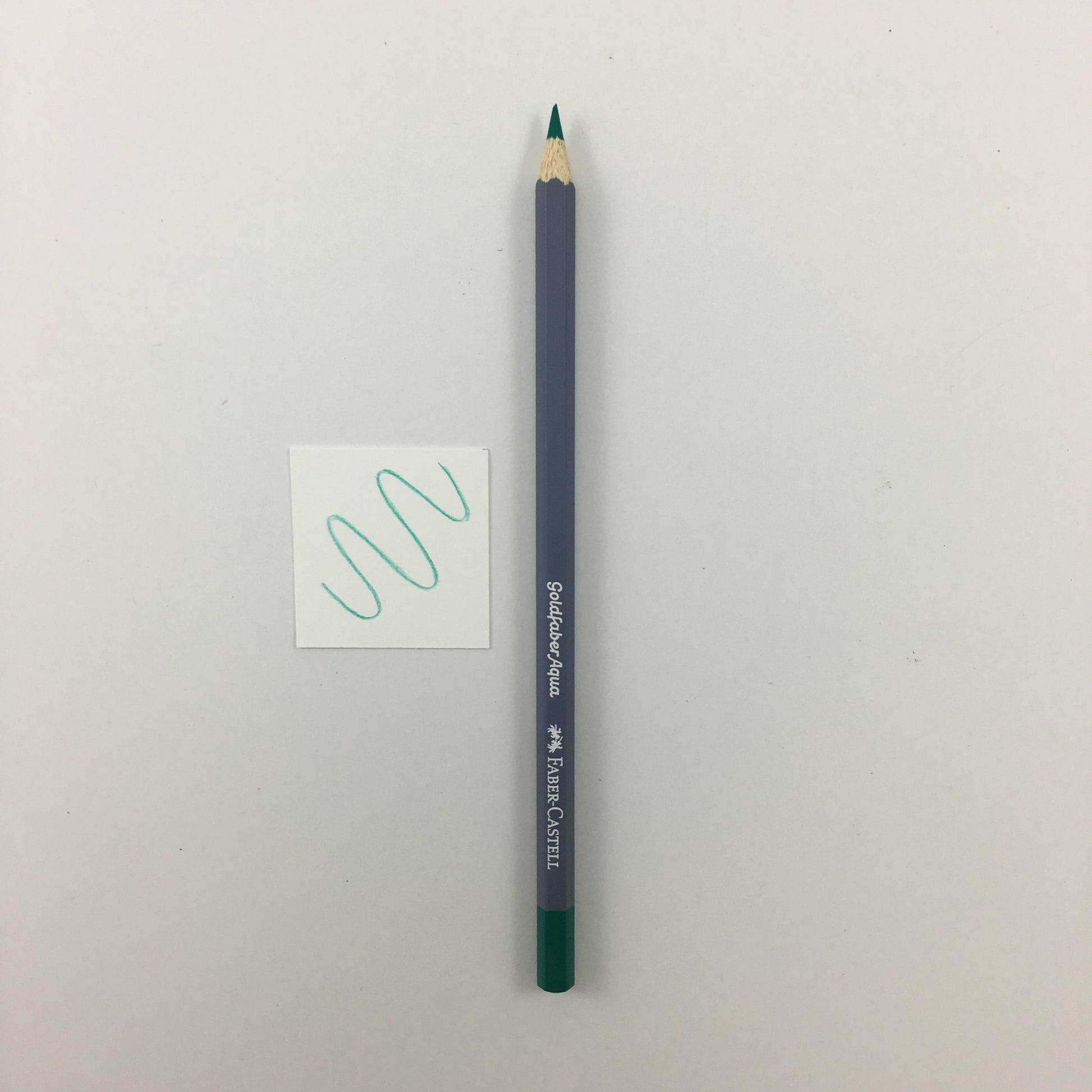 Faber-Castell Goldfaber Aqua Watercolor Pencils - Individuals - 161 - Pthalo Green by Faber-Castell - K. A. Artist Shop