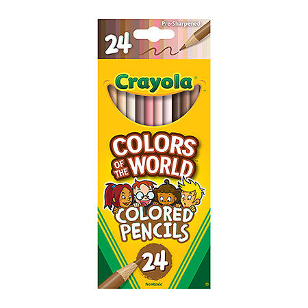 Crayola Colors of the World Colored Pencils - by Crayola - K. A. Artist Shop