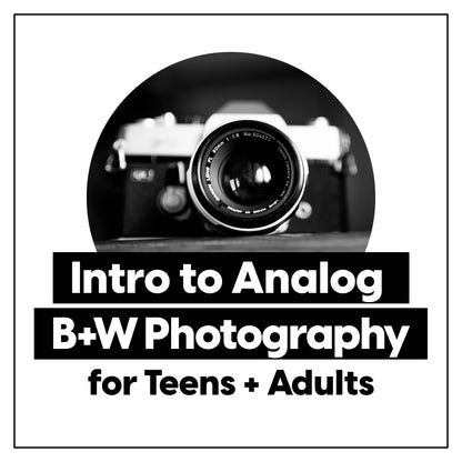 Fractions of a Second: Intro to Analog B+W Photography • 2-Week Photography Class - by K. A. Artist Shop Classroom - K. A. Artist Shop