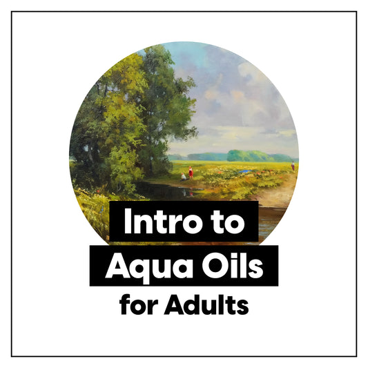 Intro to Aqua Oils • 3-Week Painting Class - by K. A. Artist Shop Classroom - K. A. Artist Shop