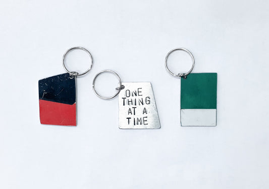 "One Thing at a Time" - Keychain by Abigail West - by Abigail West - K. A. Artist Shop
