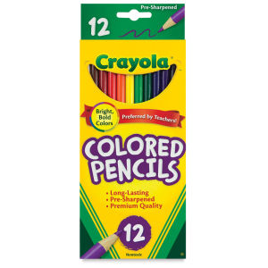 Crayola Colored Pencils - Set of 12 - by Crayola - K. A. Artist Shop