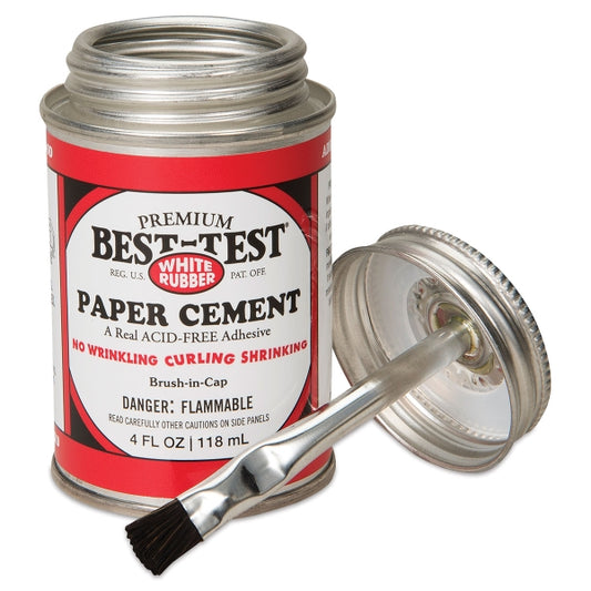 Best Test Paper Cement / Rubber Cement - by Best-Test - K. A. Artist Shop