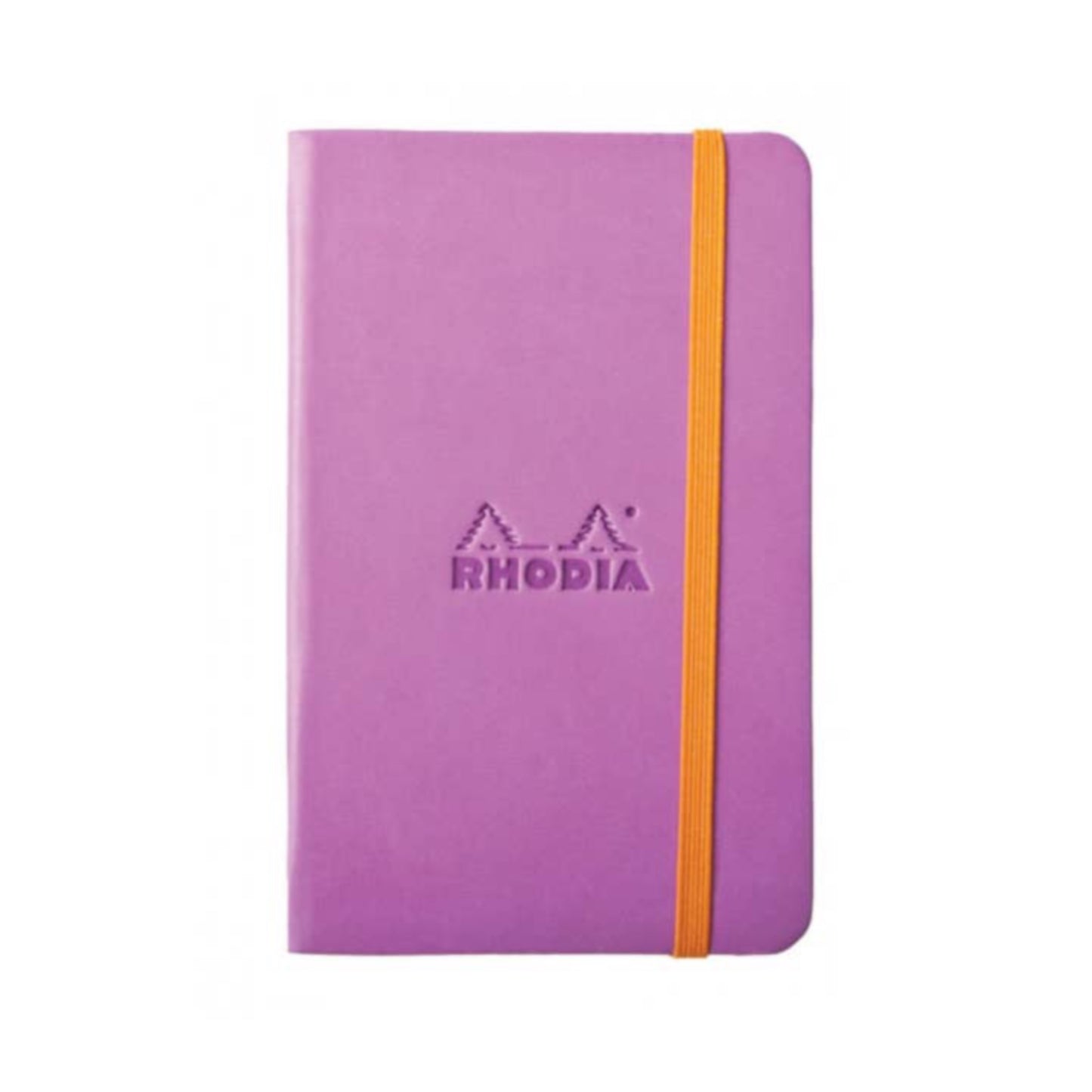Rhodia Rhodiarama Hardcover Webnotebook - 5.5 x 8.5 inches - Lilac / - Blank Paper by Rhodia - K. A. Artist Shop