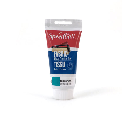Speedball Fabric Block Printing Ink - 2.5oz. - Turquoise by Speedball - K. A. Artist Shop