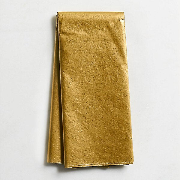 Tissue Paper by “Waste Not Paper” - Gold by Paper Source - K. A. Artist Shop