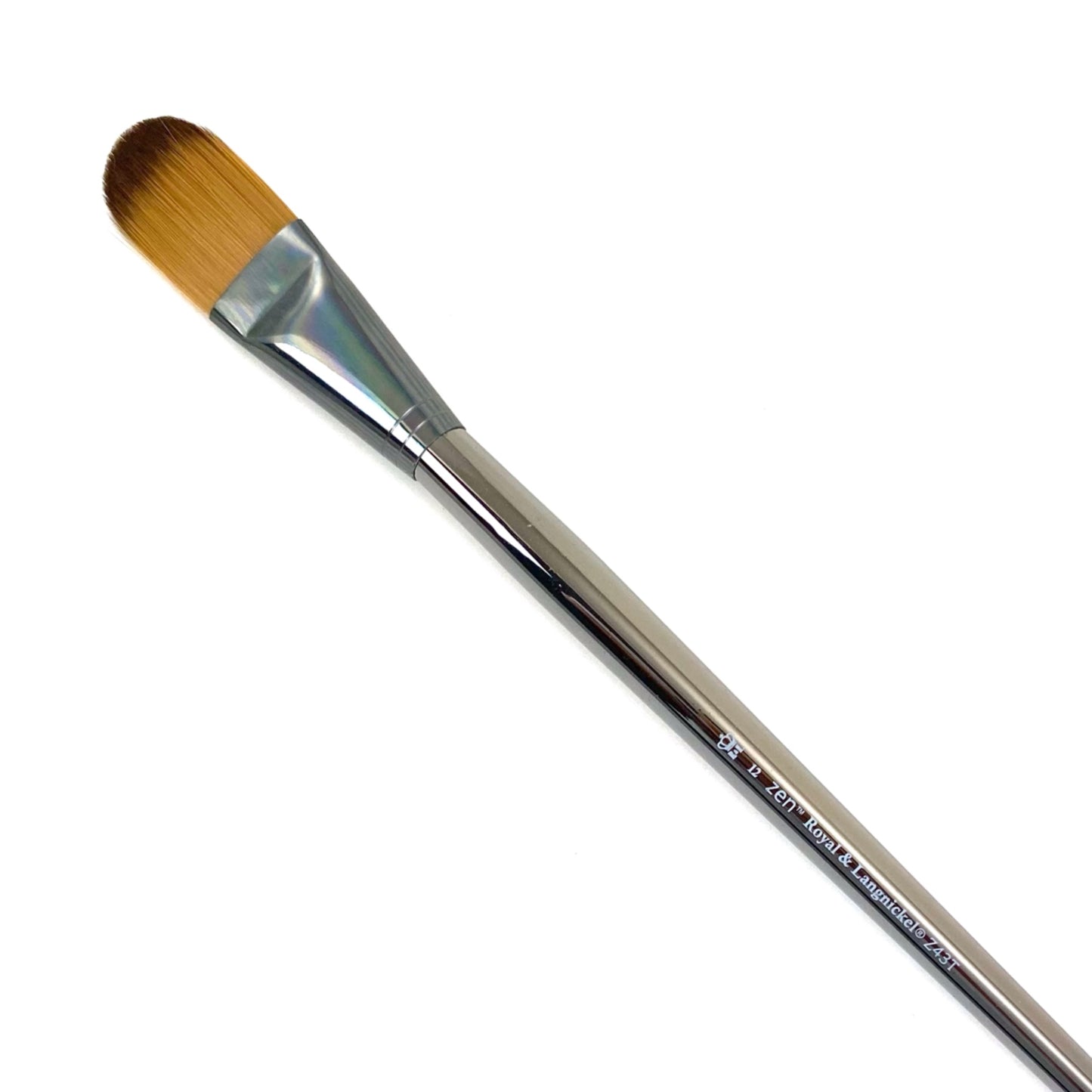 Royal & Langnickel Zen Long Handle Brushes - 43 Series - Filbert / 12 by Royal & Langnickel - K. A. Artist Shop