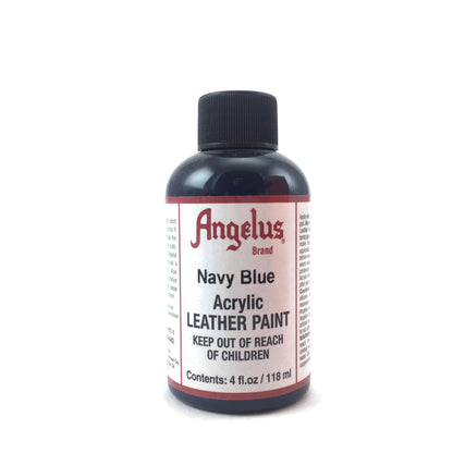 Angelus Acrylic Leather Paint - 4 oz. - Matte Navy by Angelus - K. A. Artist Shop