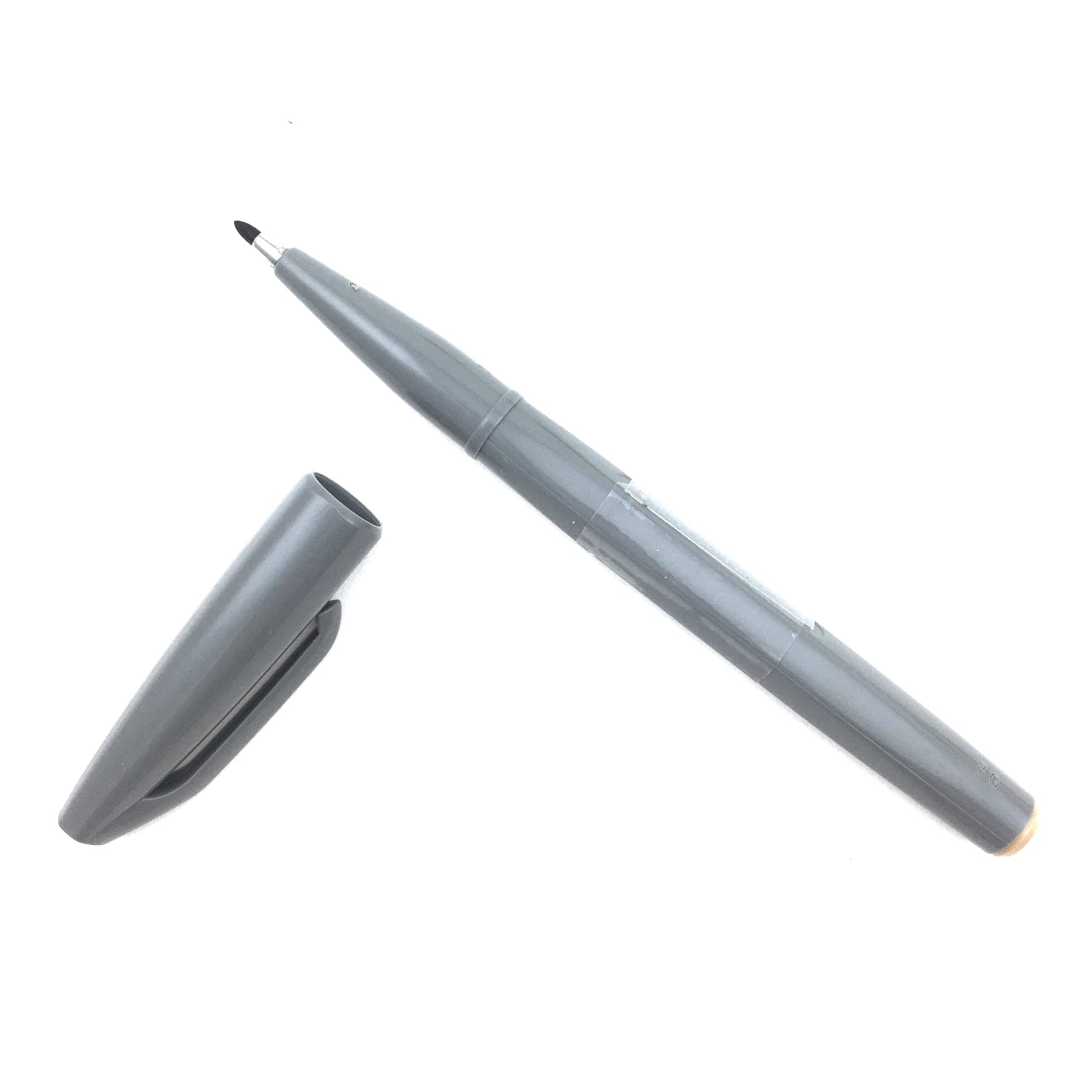 Pentel Sign Pen with Fiber Tip - Gray by Pentel - K. A. Artist Shop