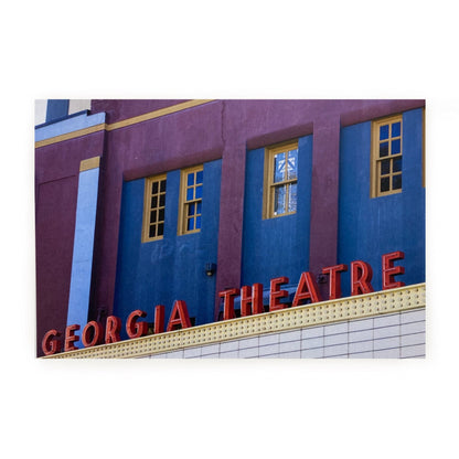 Athens, GA Postcards by Frances Hughes - Georgia Theatre - by Frances Hughes - K. A. Artist Shop