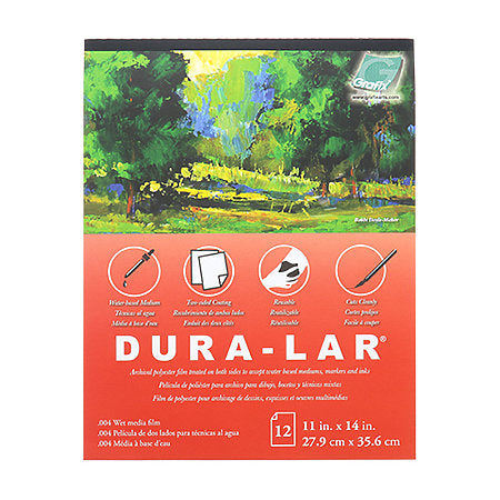 Grafix Dura-Lar Wet Media Film Pad - .004 - by Grafix - K. A. Artist Shop