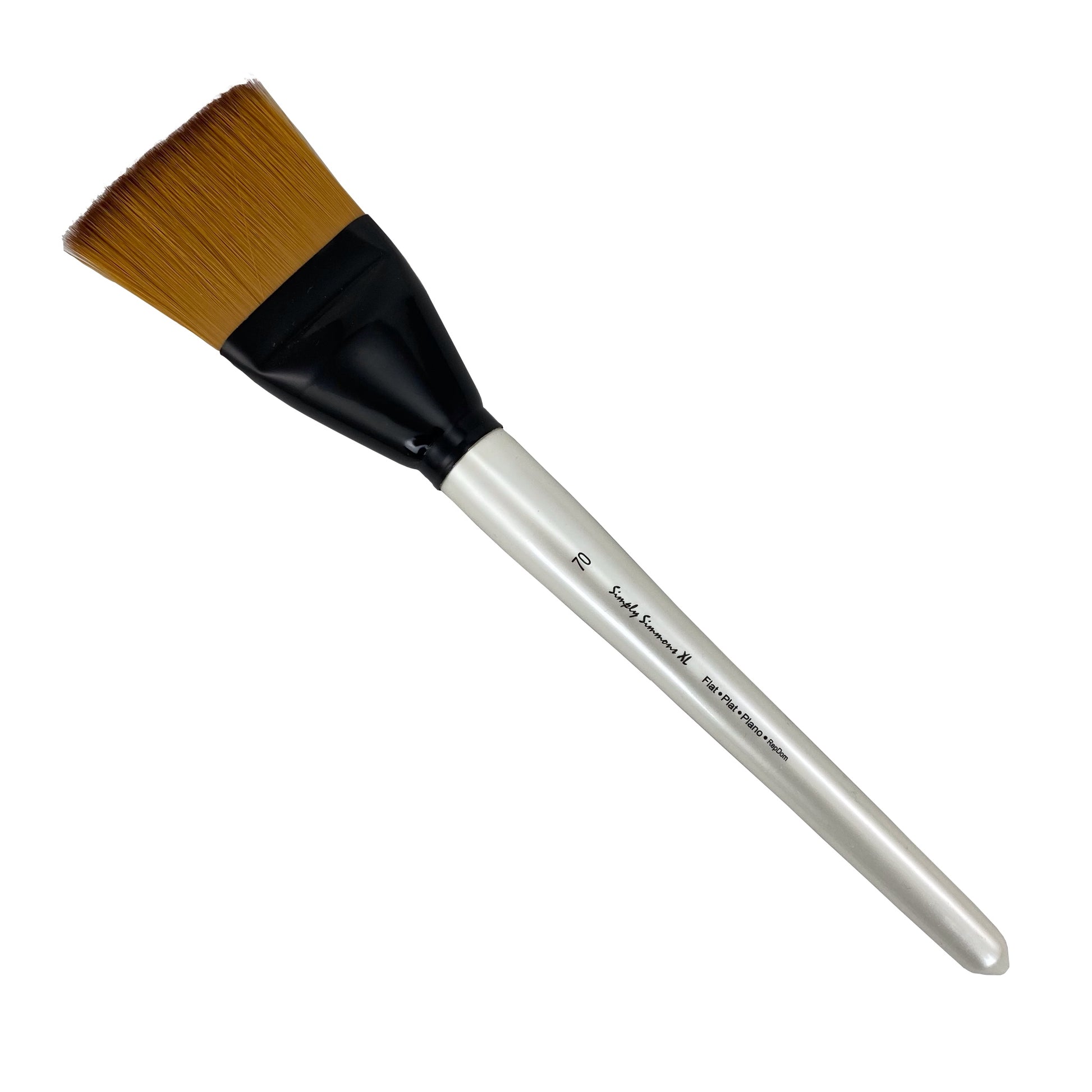 Simply Simmons XL Brushes - Flat / #70 / Soft Synthetic by Robert Simmons - K. A. Artist Shop