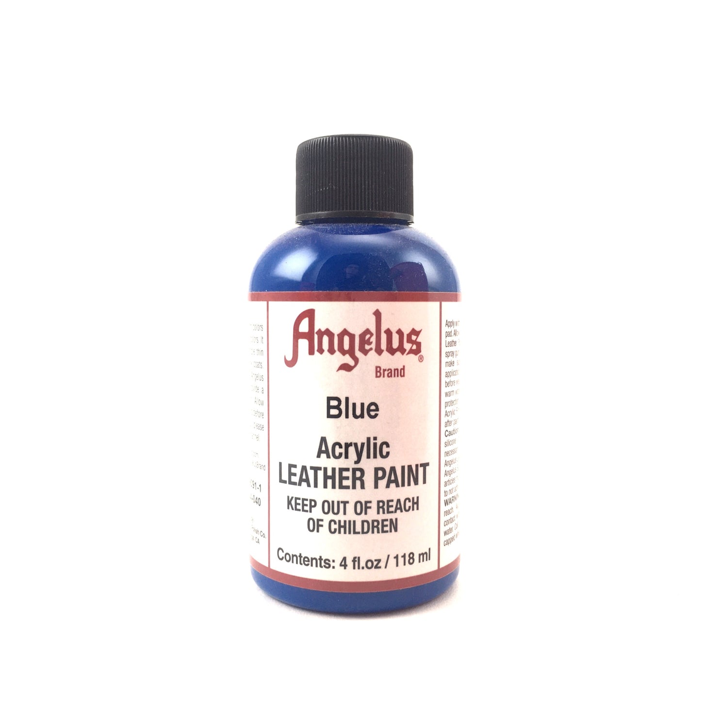 Angelus Acrylic Leather Paint - 4 oz. - Matte Blue by Angelus - K. A. Artist Shop