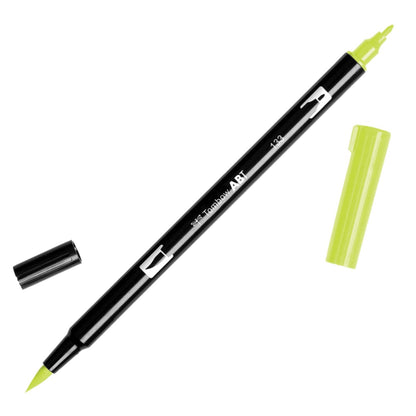 Tombow Dual Brush Pens - Individuals - 133 Chartreuse by Tombow - K. A. Artist Shop