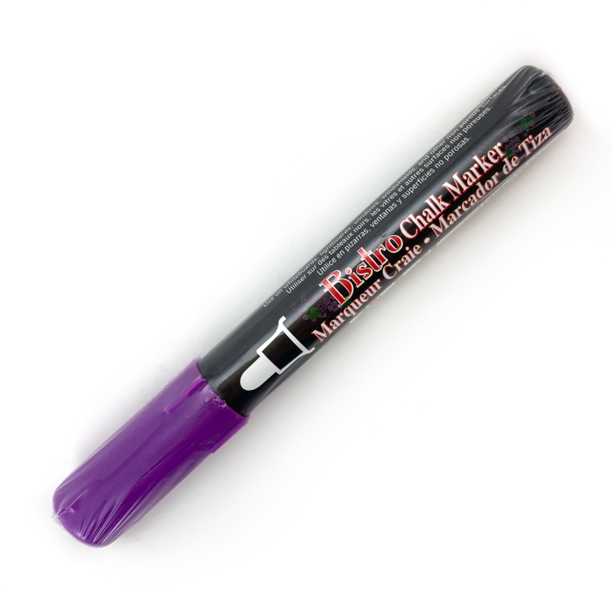 Bistro Chalk Marker - Broad (6mm) - Fluorescent Violet by Marvy Uchida - K. A. Artist Shop