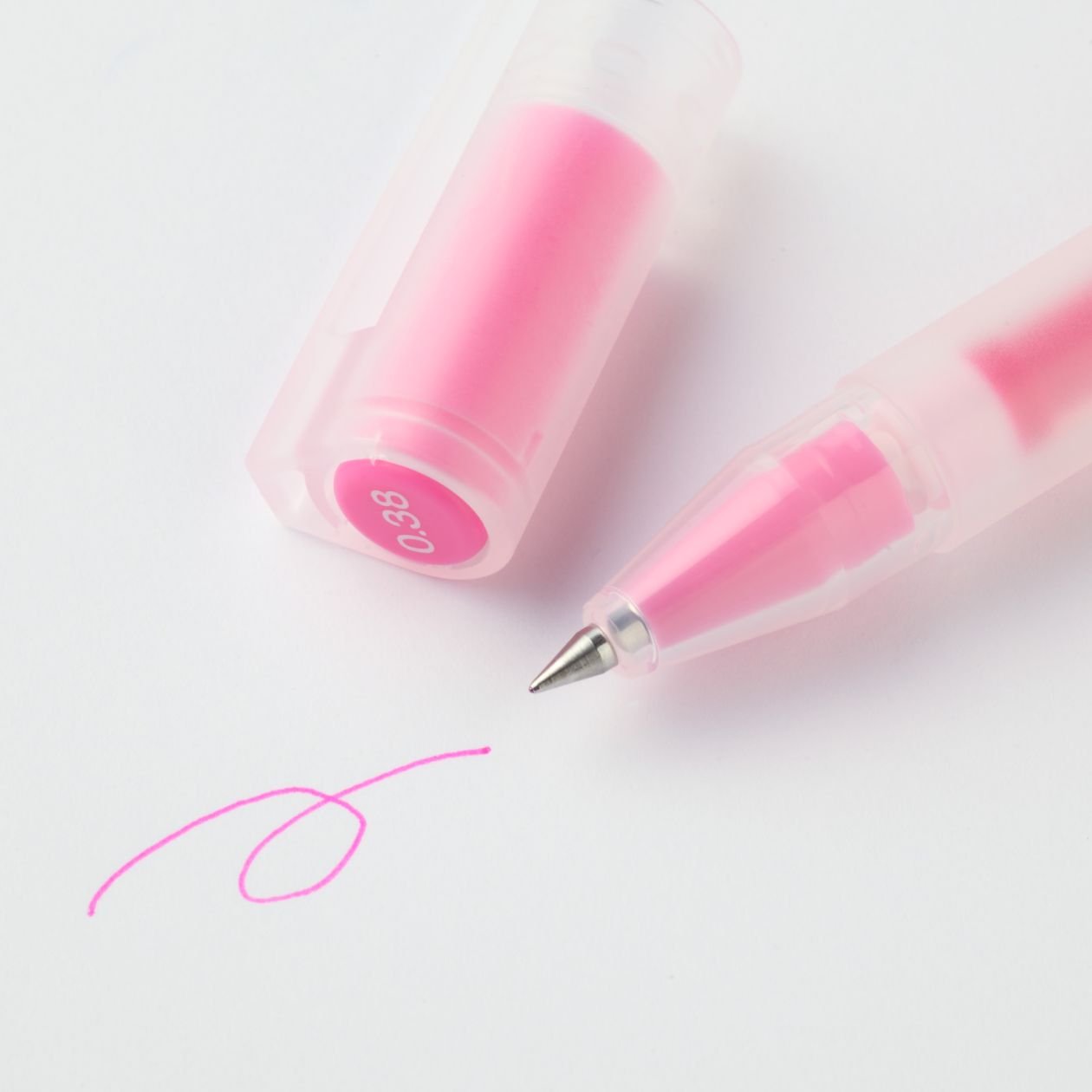 Muji Gel Pen - Colors - Hot Pink by Muji - K. A. Artist Shop