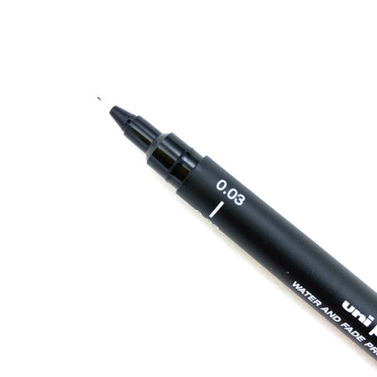 Uni Pin Fineliner Pens - .03mm by Uni-Ball - K. A. Artist Shop
