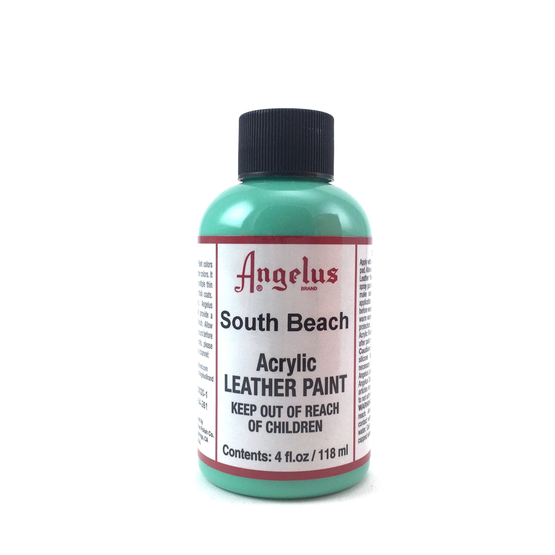 Angelus Acrylic Leather Paint - 4oz - Turquoise
