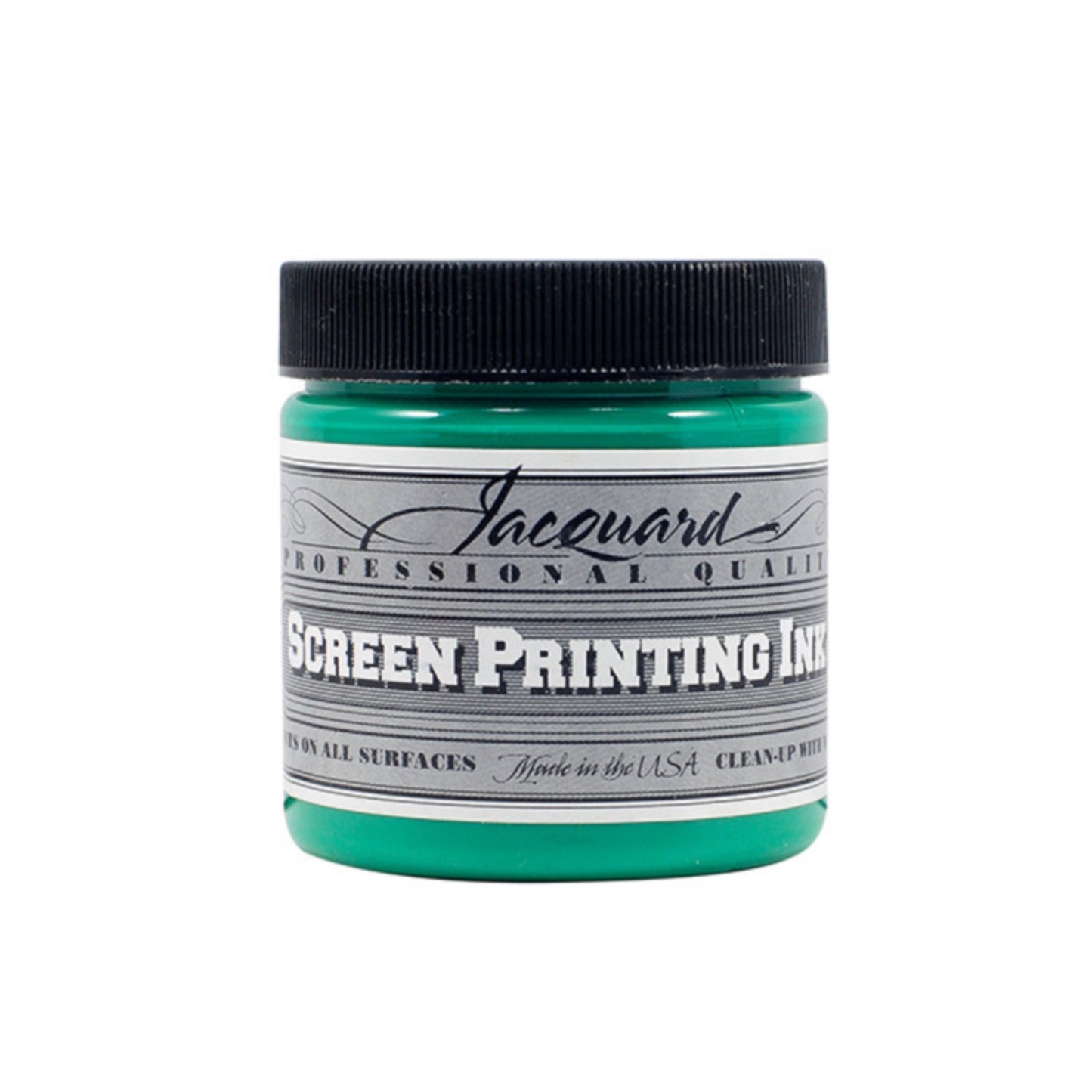Jacquard Screen Printing Ink - Small Jar (4 fl. oz.) / 129 - Opaque Green by Jacquard - K. A. Artist Shop