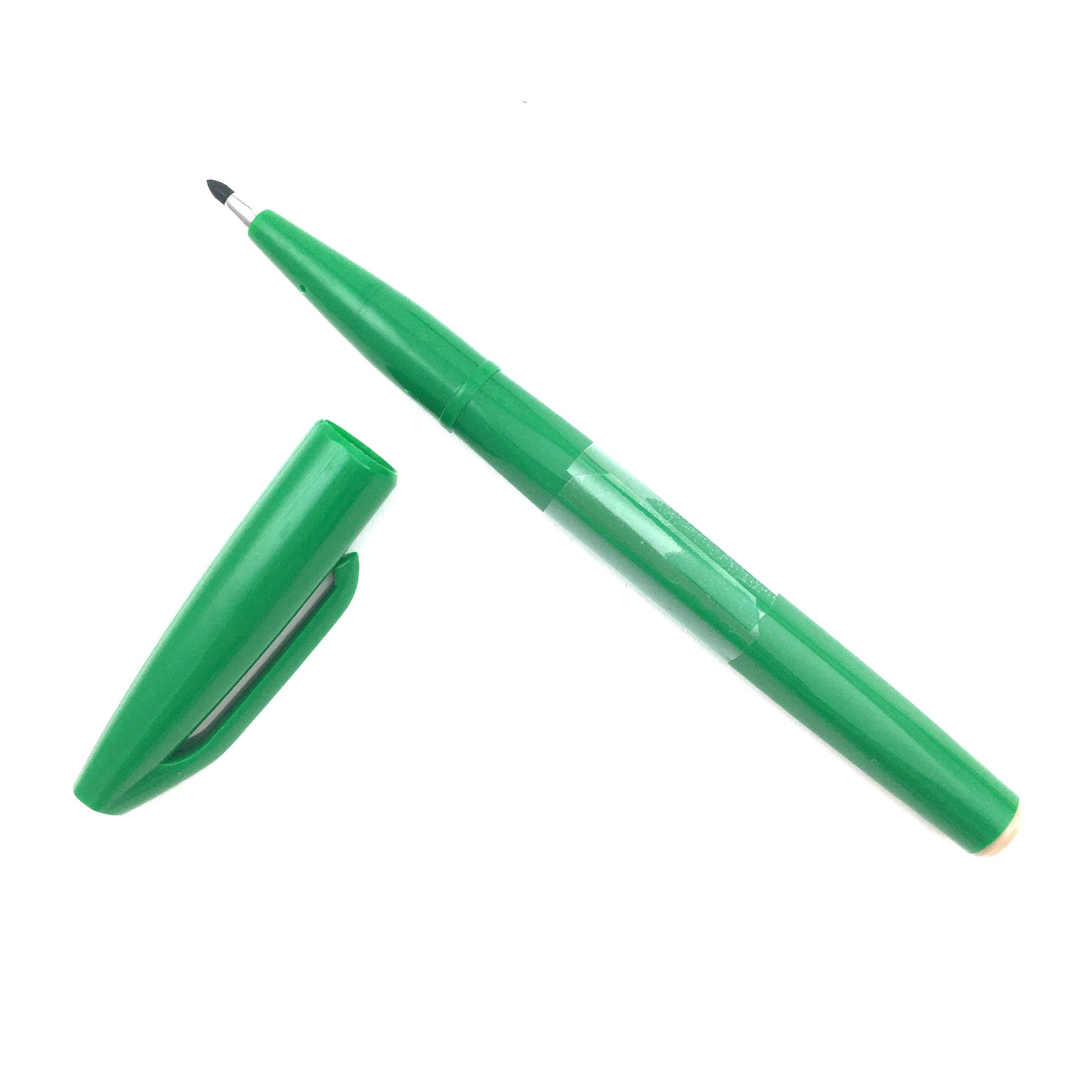 Pilot V Sign Pen Liquid Ink 2.0 mm Tip - Green, Box of 12