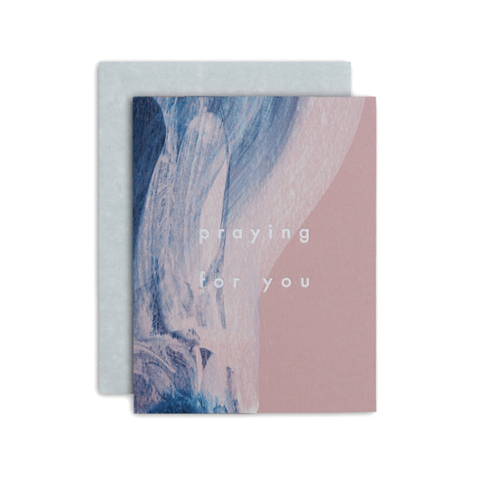 "Praying For You" Card by Moglea - by K. A. Artist Shop - K. A. Artist Shop