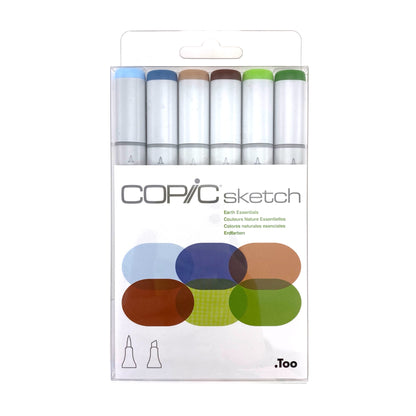 Copic Sketch Markers - Set of 6 - by Copic - K. A. Artist Shop